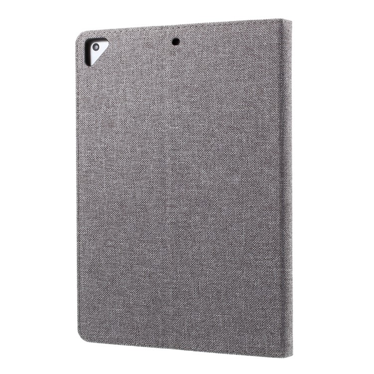 MUTURAL Contrast Color PU Leather Tablet Case with Stand for iPad 9.7 (2017) / iPad Pro 9.7 / Air 2 / Air - Dark Grey-4