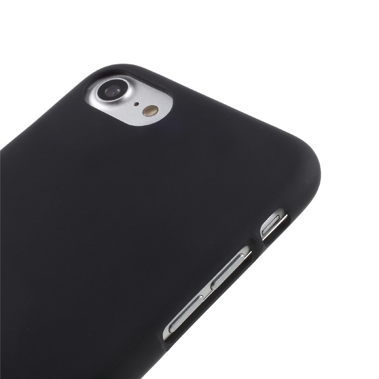 MERCURY GOOSPERY Matte Anti-fingerprint TPU Phone Case for iPhone 8 / 7 4.7 inch - Black-3