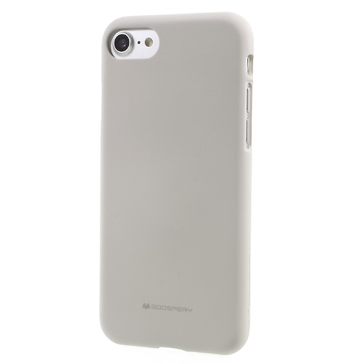 MERCURY GOOSPERY Matte Anti-fingerprint TPU Phone Case Shell for iPhone 8 / 7 4.7 inch - Grey-2