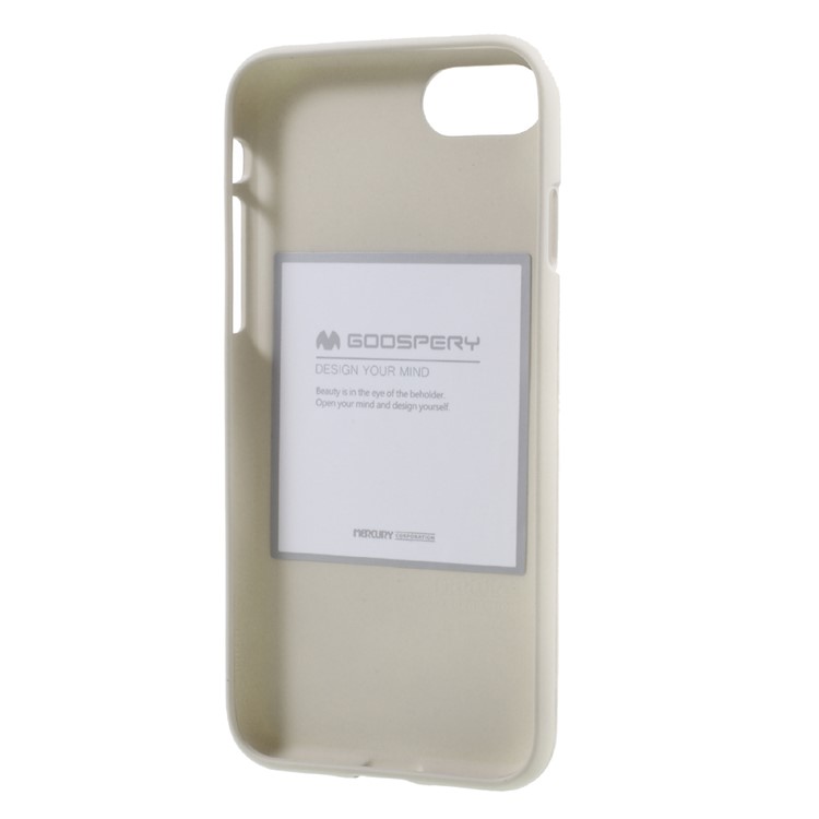 MERCURY GOOSPERY Matte Anti-fingerprint TPU Phone Case Shell for iPhone 8 / 7 4.7 inch - Grey-4