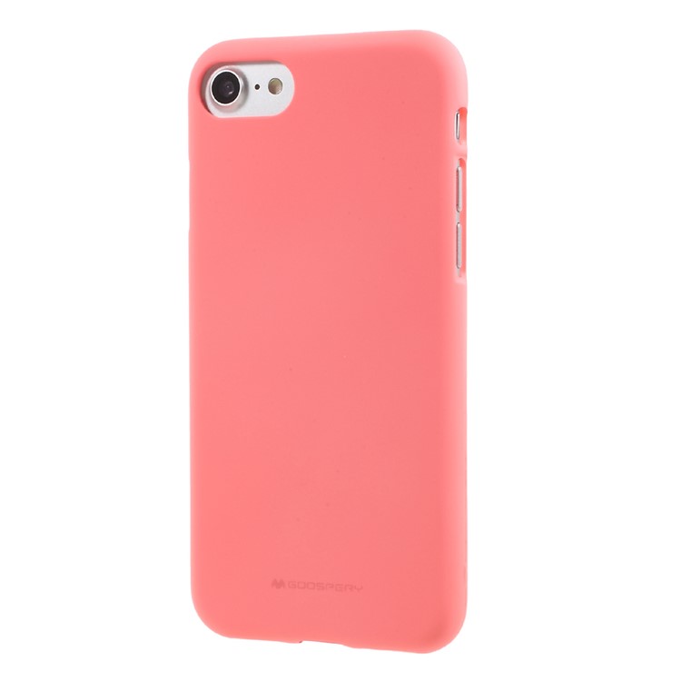 MERCURY GOOSPERY Matte TPU Phone Accessory Cover for iPhone 8 / 7 4.7 inch - Pink-2