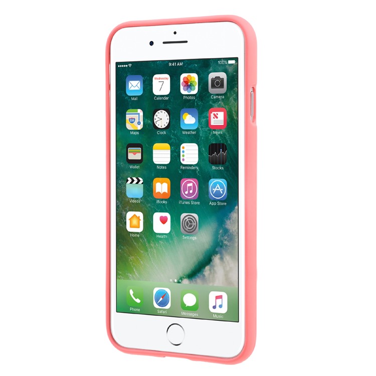MERCURY GOOSPERY Matte TPU Phone Accessory Cover for iPhone 8 / 7 4.7 inch - Pink-3