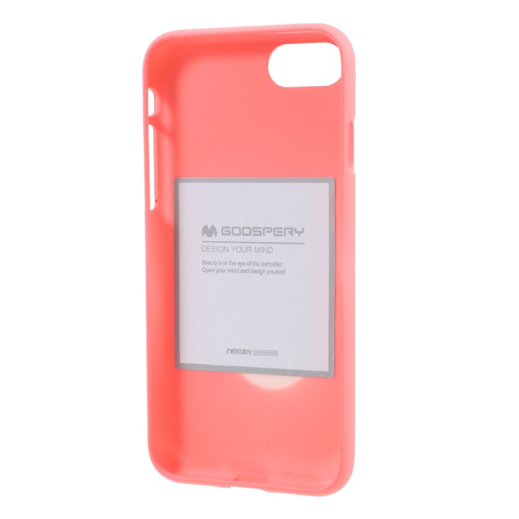 MERCURY GOOSPERY Matte TPU Phone Accessory Cover for iPhone 8 / 7 4.7 inch - Pink-4