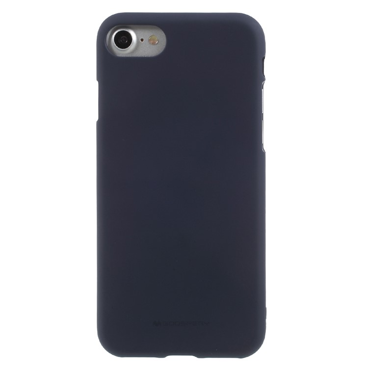 MERCURY GOOSPERY for iPhone 8 / 7 4.7 inch Matte Anti-fingerprint TPU Phone Case - Dark Blue-1
