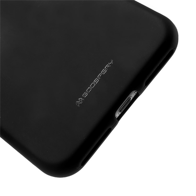MERCURY GOOSPERY Matte Anti-capa de telefone TPU Phoneprint para iPhone 8 Plus / 7 Plus 5.5 inch - negro-4