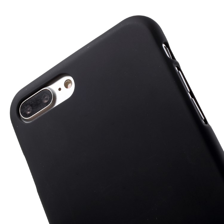MERCURY GOOSPERY Matte Anti-capa de telefone TPU Phoneprint para iPhone 8 Plus / 7 Plus 5.5 inch - negro-5