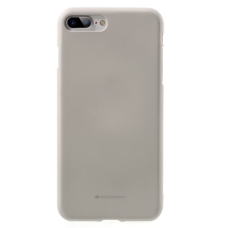 MERCURY GOOSPERY Matte Anti-scratch TPU Phone Case for iPhone 8 Plus / 7 Plus 5.5 inch - Grey-1