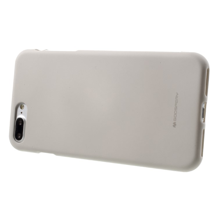 MERCURY GOOSPERY Matte Anti-scratch TPU Phone Case for iPhone 8 Plus / 7 Plus 5.5 inch - Grey-4