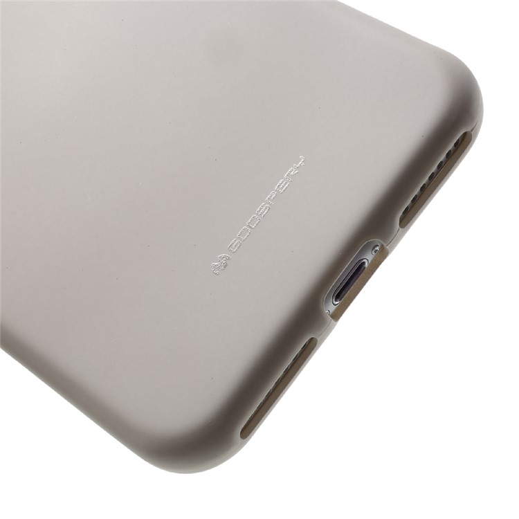 MERCURY GOOSPERY Matte Anti-scratch TPU Phone Case for iPhone 8 Plus / 7 Plus 5.5 inch - Grey-5