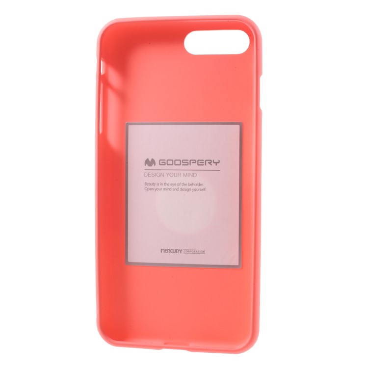 MERCURY GOOSPERY Matte Anti-fingerprint TPU Phone Shell for iPhone 8 Plus / 7 Plus 5.5 inch - Pink-5