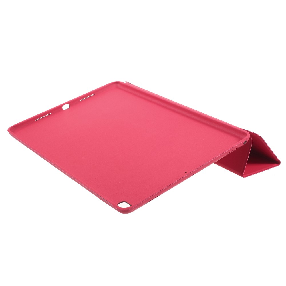 tri-Fold Smart Custodia protettiva in pelle per iPad pro 10.5(2017) - Rosso-6