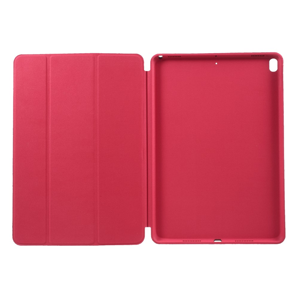 tri-Fold Smart Custodia protettiva in pelle per iPad pro 10.5(2017) - Rosso-7