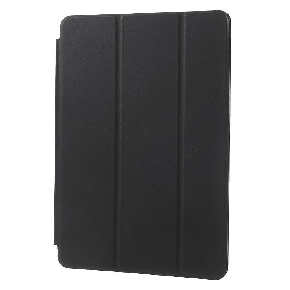 For iPad Air 10.5 (2019) / Pro 10.5 (2017) Auto Wake and Sleep Tri-fold Stand Protective Leather Tablet Cover - Black-3
