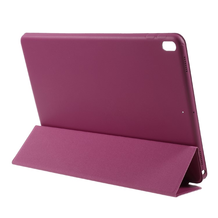 Tri-fold Auto Wake and Sleep Stand Protective Leather Case Accessory for iPad Air 10.5 (2019) / Pro 10.5 (2017) - Rose-4