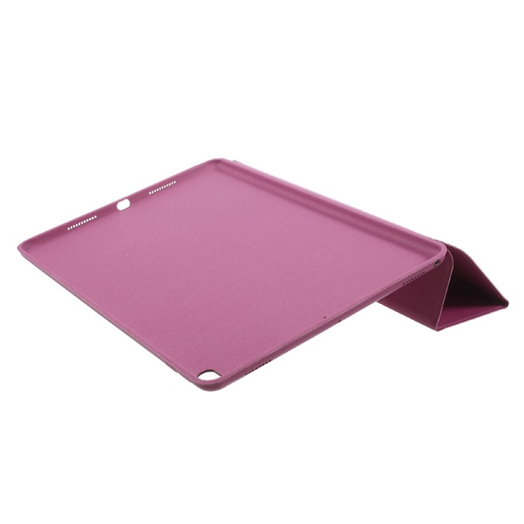 Tri-fold Auto Wake and Sleep Stand Protective Leather Case Accessory for iPad Air 10.5 (2019) / Pro 10.5 (2017) - Rose-5