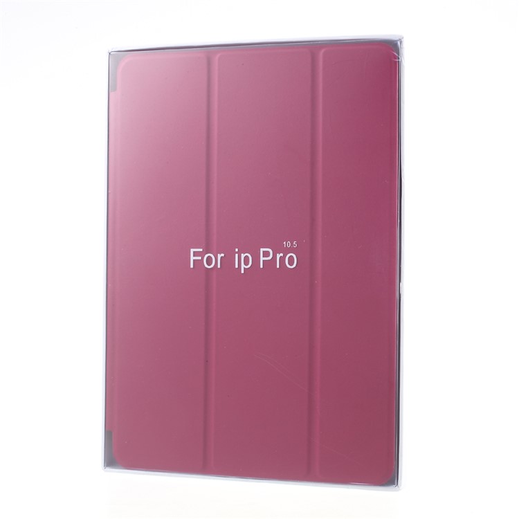 Tri-fold Auto Wake and Sleep Stand Protective Leather Case Accessory for iPad Air 10.5 (2019) / Pro 10.5 (2017) - Rose-7