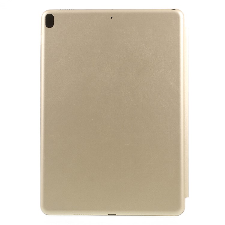 Auto Wake and Sleep Tri-fold Stand Protective Leather Tablet Cover Case for iPad Air 10.5 (2019) / Pro 10.5 (2017) - Gold-2
