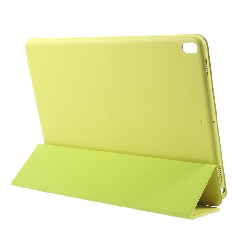 Smart Tri-fold Stand Protective Leather Tablet Case Shell for iPad Air 10.5 (2019) / Pro 10.5 (2017) - Green-4