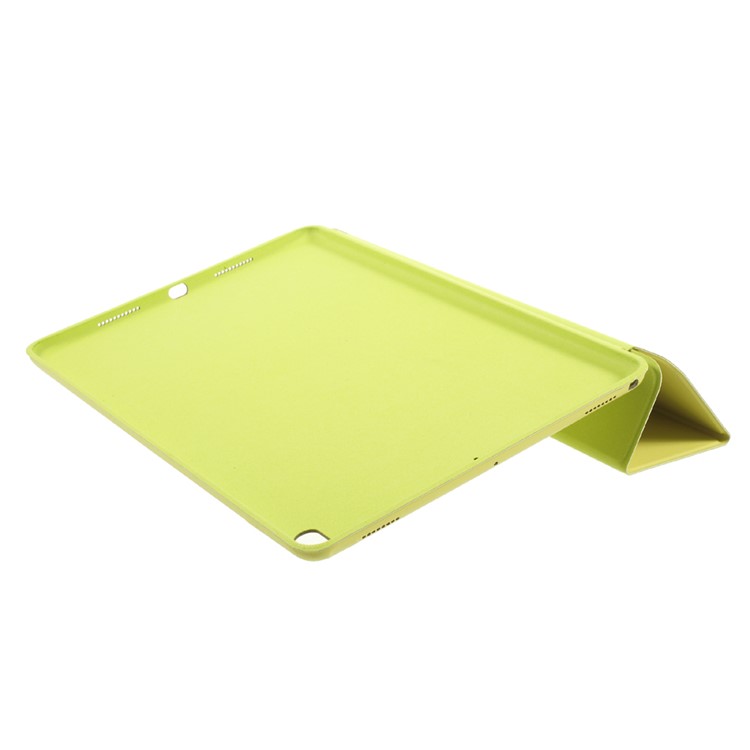 Smart Tri-fold Stand Protective Leather Tablet Case Shell for iPad Air 10.5 (2019) / Pro 10.5 (2017) - Green-5