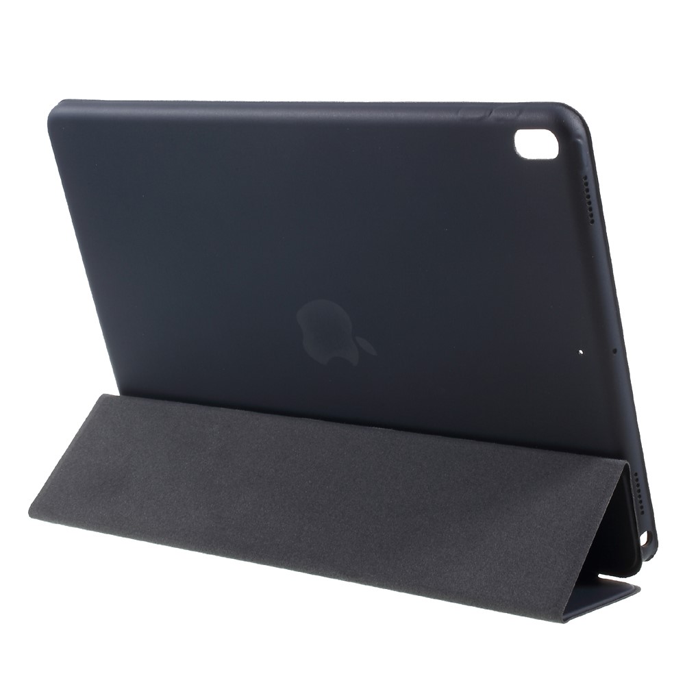 Smart Tri-fold Stand Leather Protective Tablet Casing for iPad Air 10.5 (2019) / Pro 10.5 (2017) - Dark Blue-4