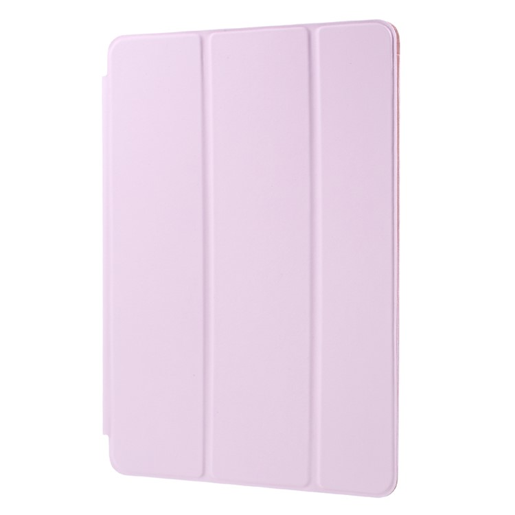 For iPad Air 10.5 (2019) / Pro 10.5 (2017) Tri-fold Auto Wake and Sleep Stand Protective Leather Tablet Folio Case - Pink-3
