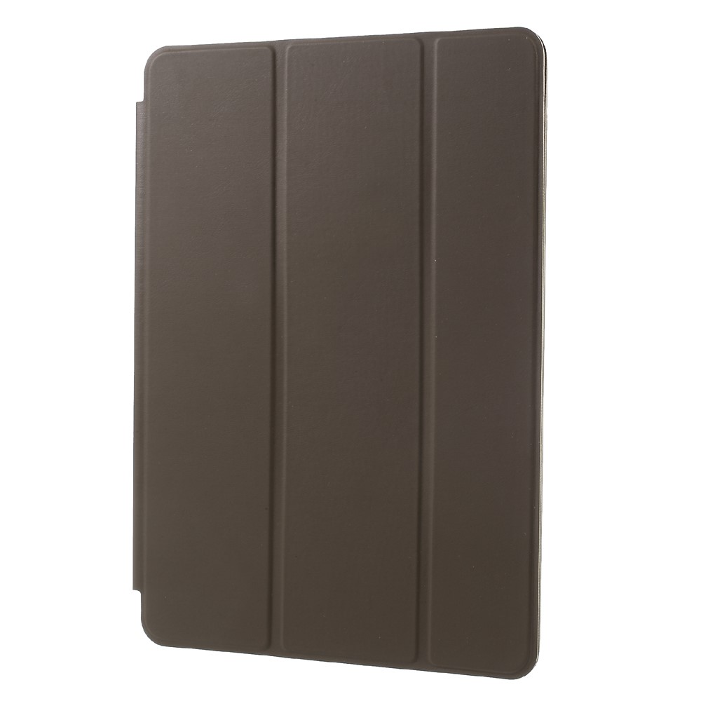 Smart Protective Tri-fold Stand Leather Tablet Shell Case for iPad Air 10.5 (2019) / Pro 10.5 (2017) - Coffee-3