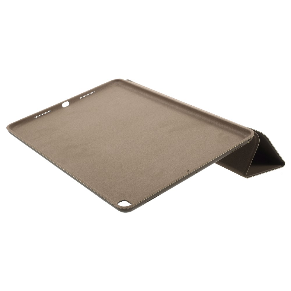 Smart Protective Tri-fold Stand Leather Tablet Shell Case for iPad Air 10.5 (2019) / Pro 10.5 (2017) - Coffee-5