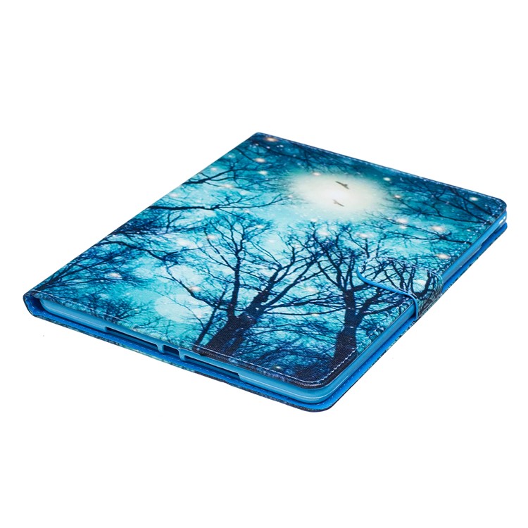 Pattern Printing Stand Leather Wallet Case for iPad 9.7 (2017) - Starry Night-5