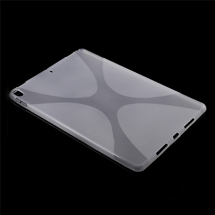 X Shape Gel TPU Mobile Phone Cover for iPad Pro 10.5 (2017) - Transparent-3
