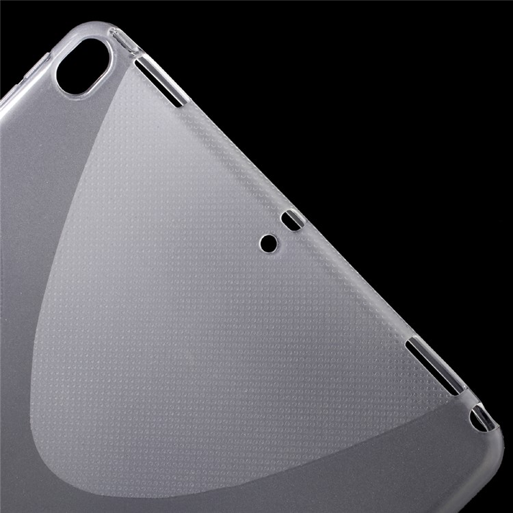 X Shape Gel TPU Mobile Phone Cover for iPad Pro 10.5 (2017) - Transparent-4