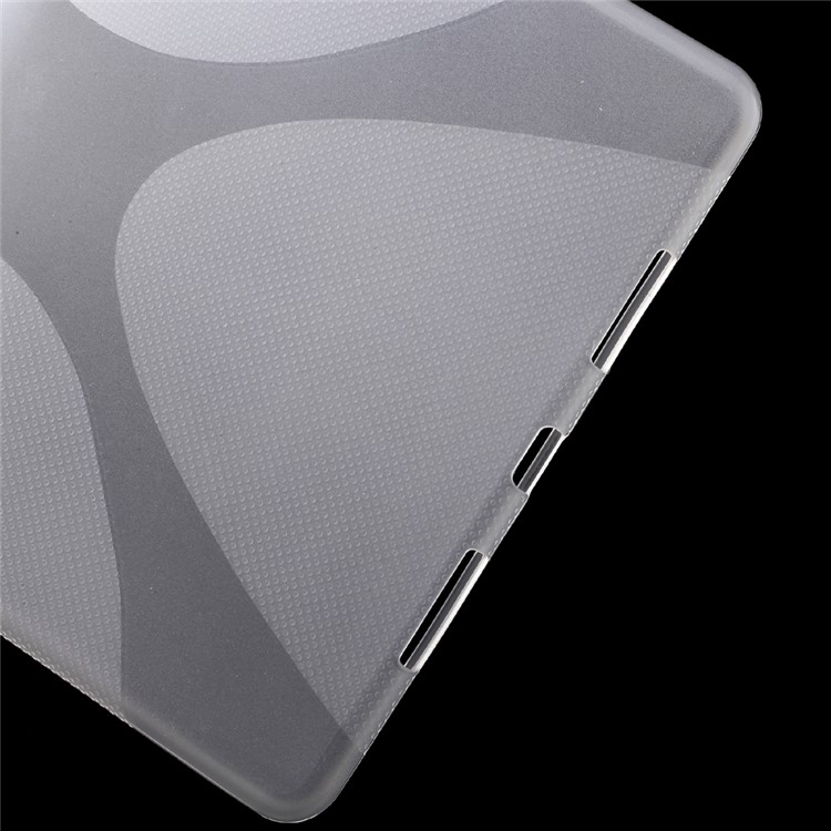 X Shape Gel TPU Mobile Phone Cover for iPad Pro 10.5 (2017) - Transparent-5