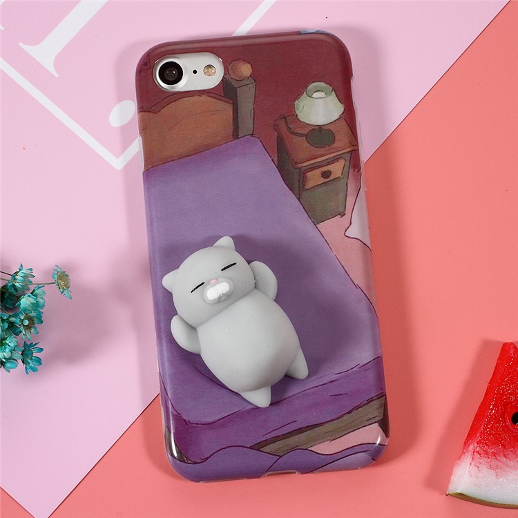 3D Soft Silicone Bear TPU Case for iPhone 7-1