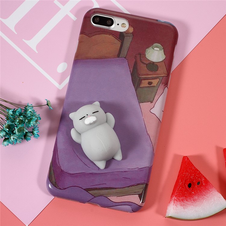 3D Soft Silicone Bear TPU Case for iPhone 7 Plus-1