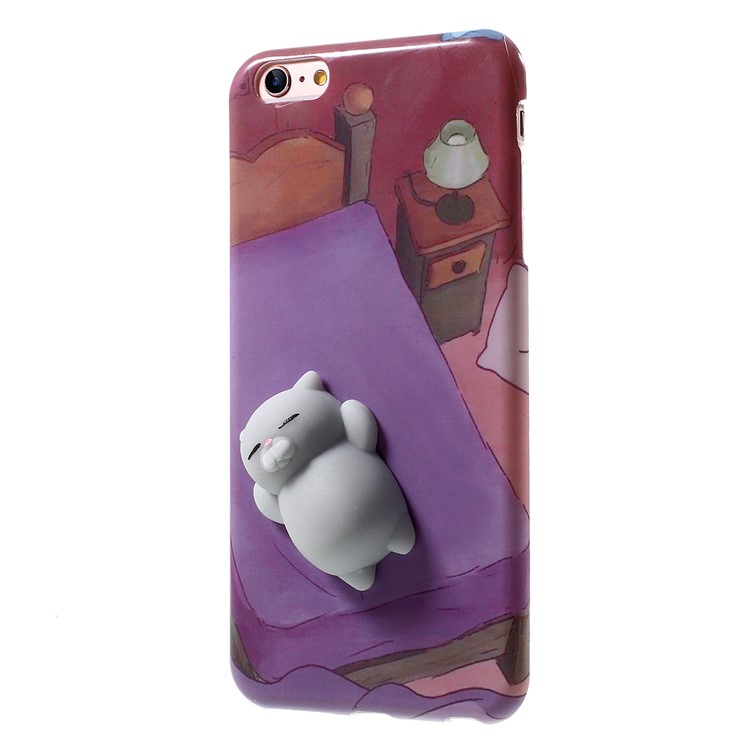 Squishy Pinch 3D Soft Silicone Bear Squishy TPU Case for iPhone 6s Plus / 6 Plus-2
