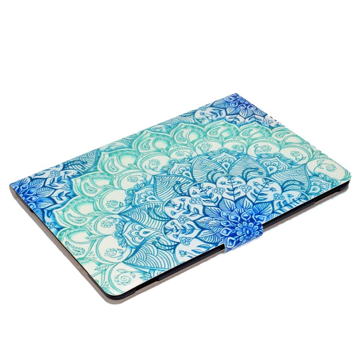 Patterned Card Holder Leather Cover for iPad Air 10.5 (2019) / Pro 10.5-inch (2017) - Mandala Pattern-6