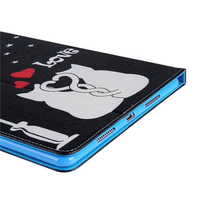 Pattern Printing PU Leather Wallet Flip Stand Case for iPad Pro 10.5 (2017) - Cat Lovers-3