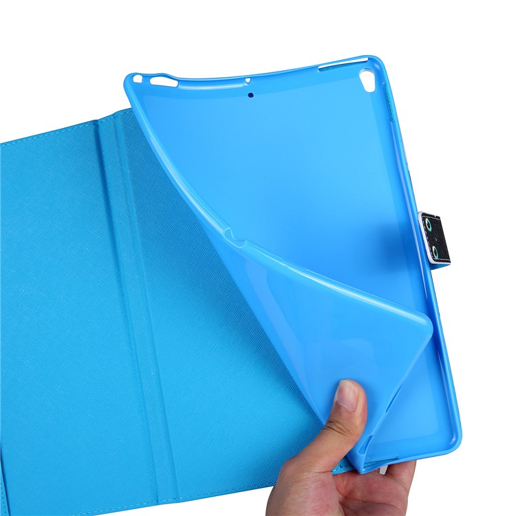 Pattern Printing PU Leather Wallet Flip Stand Case for iPad Pro 10.5 (2017) - Cat Lovers-6