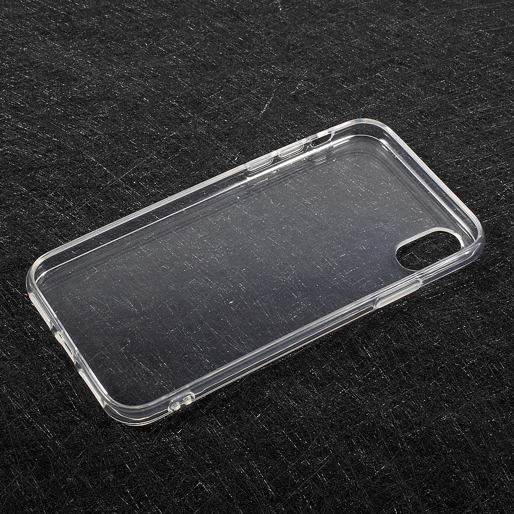 Étui de Téléphone TPU Soft Transparent Pour Iphone XS / x / Dix 5,8 Pouces - Transparent-2