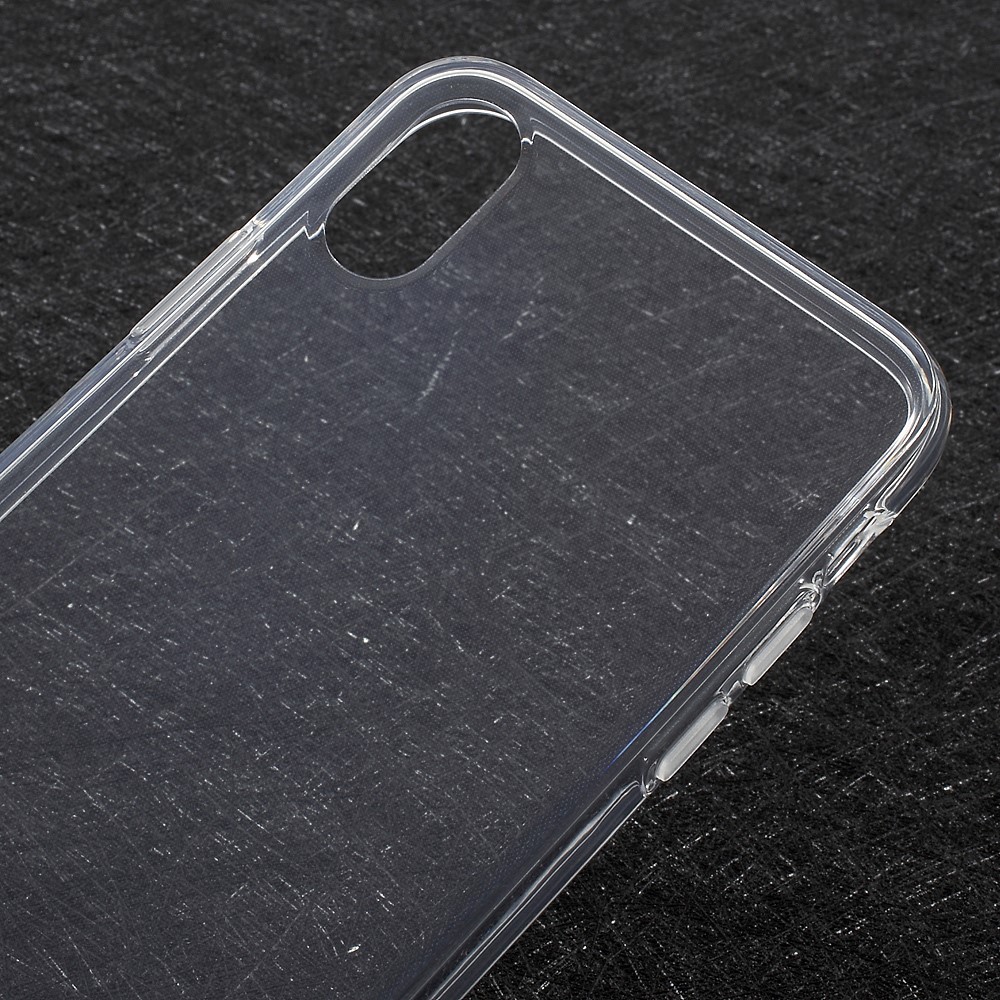 Étui de Téléphone TPU Soft Transparent Pour Iphone XS / x / Dix 5,8 Pouces - Transparent-4