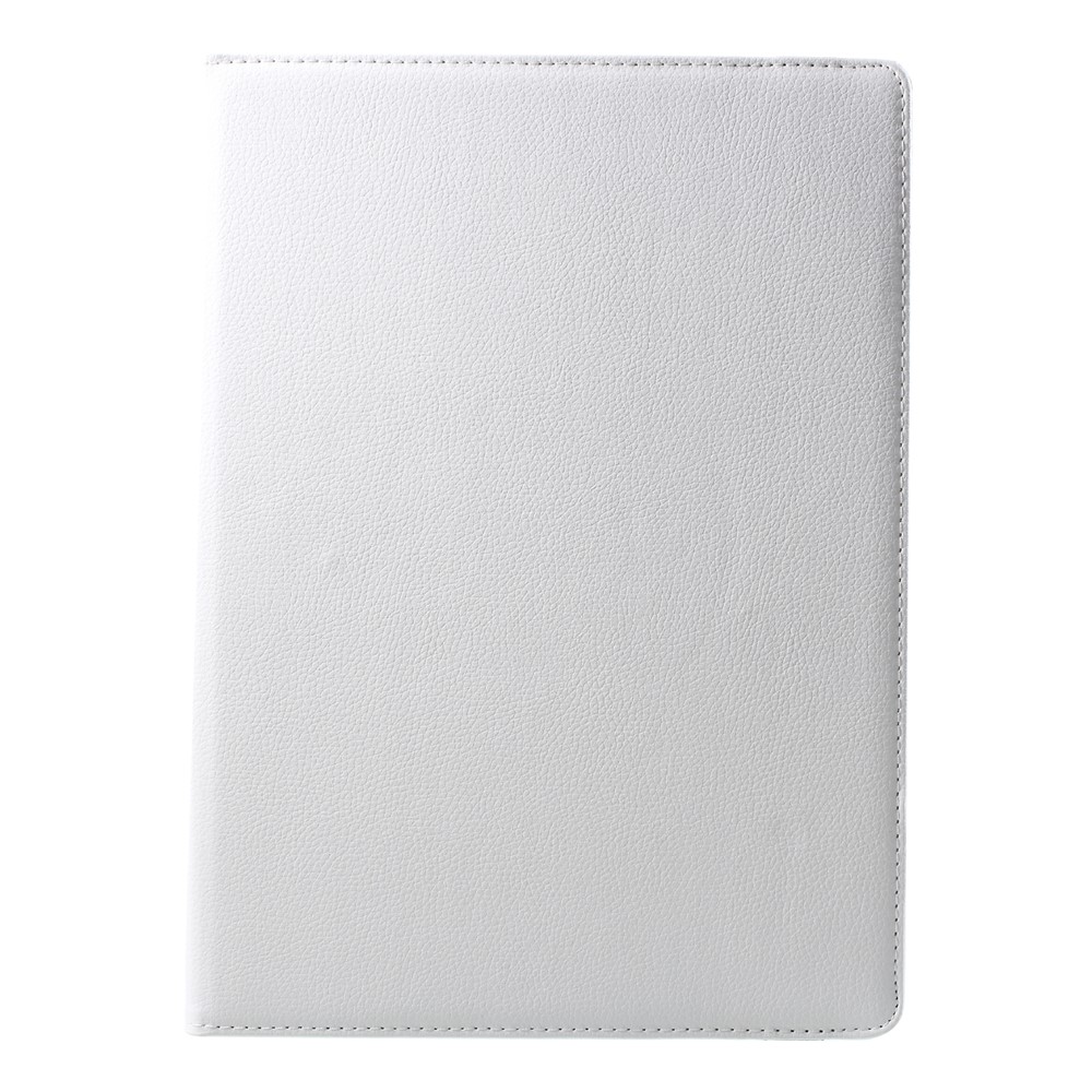 Für IPad Pro 12,9-Zoll (2017) Litchi Textur 360 Swivel Stand Leder Tablet Cover Shell - Weiß