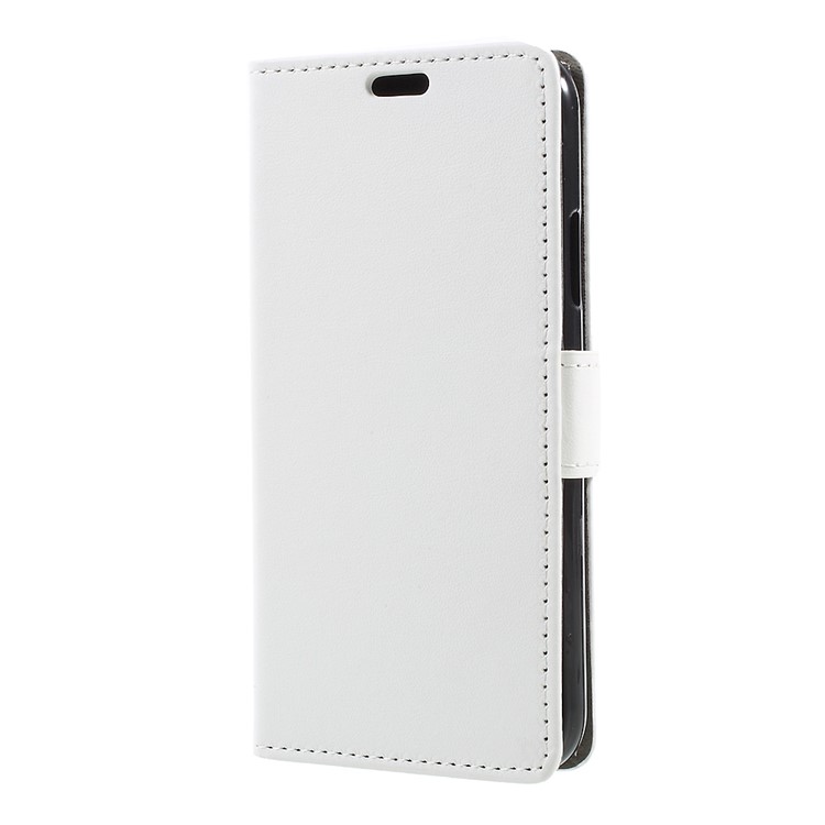 

Wallet Leather Folio Flip Mobile Phone Case for iPhone X/Ten 5.8-inch - White