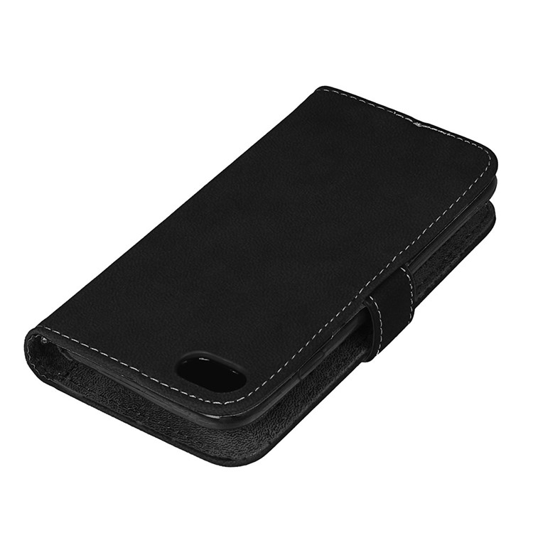 PU Leather Frosted Stand Mobile Phone Casing with 9 Card Holders for iPhone 8 / 7 4.7 inch - Black-5