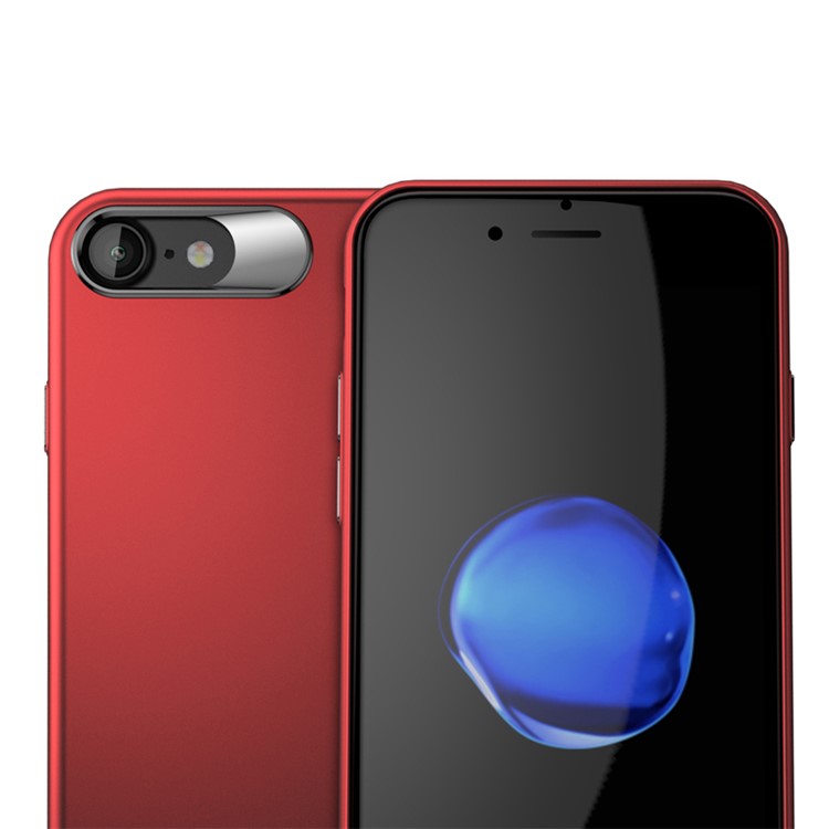IPAKY Matte PC Protective Phone Shell for iPhone 8 / 7 4.7 inch - Red-2