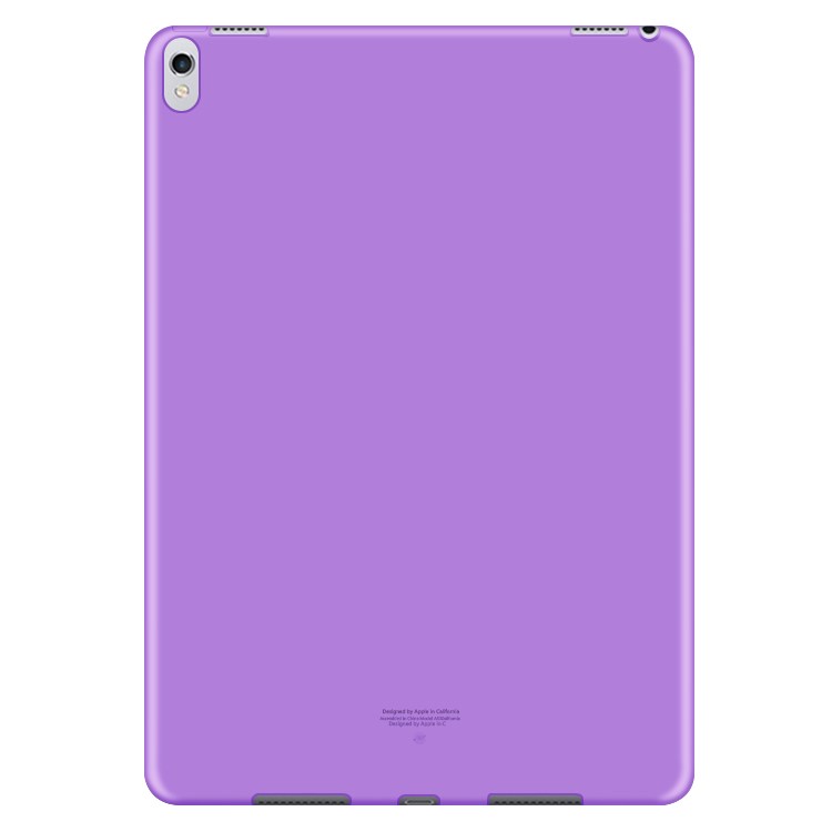 Glossy Soft TPU Back Case Tablet Cover for iPad Air 10.5 (2019) / Pro 10.5 (2017) - Purple-1