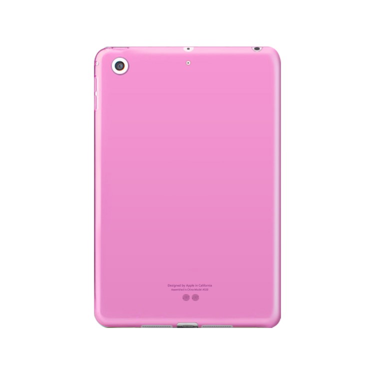 Flexible TPU Back Cover Gel Tablet Case Accessory for iPad 9.7 (2018) / 9.7 (2017) - Rose-1