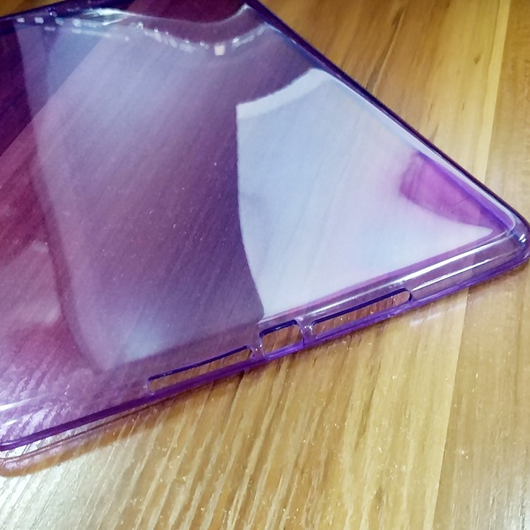 Soft TPU Back Case Gel Protective Tablet Shell for iPad 9.7 (2018) / 9.7 (2017) - Purple-2