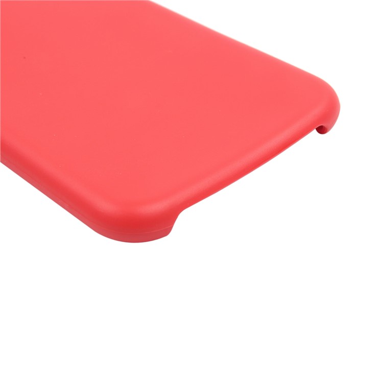 For iPhone XS / X/Ten 5.8 inch Solid Color TPU Gel Phone Cover - Red-6