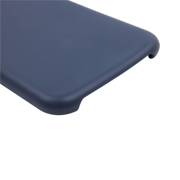Solid Color TPU Gel Phone Casing for iPhone XS / X/Ten 5.8 inch - Dark Blue-6