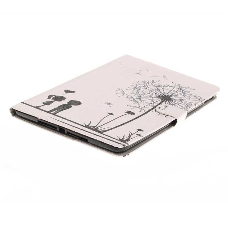 Pattern Printing Smart PU Leather Tablet Cover Casing for iPad 9.7 (2018) / 9.7 (2017) - Dandelion and Lovers-4