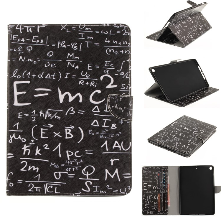 

Wallet Leather Pattern Printing Stand Case for iPad 9.7 (2018) / 9.7 (2017) - Formula